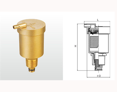 腾博tengbo9885官网黄铜自动排气阀B725X-16T结构图 腾博tengbo9885官网黄铜自动排气阀B725X-16T结构图