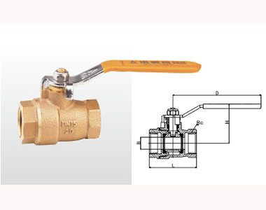 腾博tengbo9885官网青铜球阀结构图 腾博tengbo9885官网青铜球阀结构图