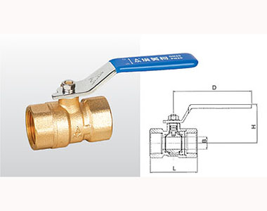 腾博tengbo9885官网黄铜球阀226结构图 腾博tengbo9885官网黄铜球阀226结构图