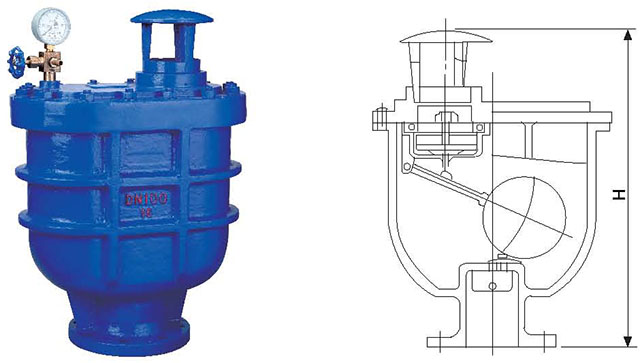 腾博tengbo9885官网CARX复合式排气阀结构图 腾博tengbo9885官网CARX复合式排气阀结构图
