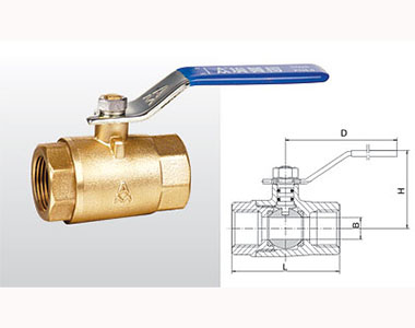 腾博tengbo9885官网黄铜球阀201结构图 腾博tengbo9885官网黄铜球阀201结构图